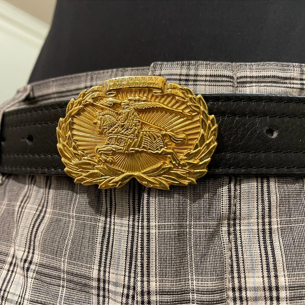 Burberry | Accessories | Burberry Prorsum Belt With Gold  display picture 3